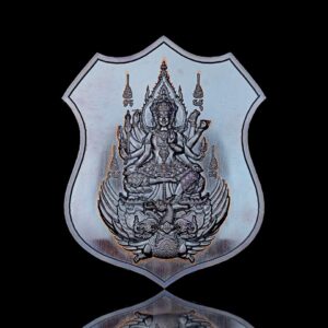 Alternative view of ท้าวมหาพรหมธาดา รุ่นดวงมหาเศรษฐี เนื้อทองแดงรมมันปู