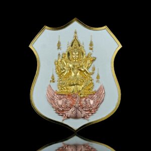 Alternative view of ท้าวมหาพรหมธาดา รุ่นดวงมหาเศรษฐี เนื้อมหาชนวนชุบ 3 กษัตริย์